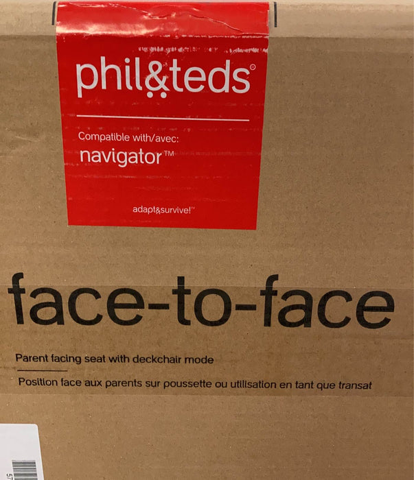 used Phil & Teds Face-to-Face Parent Facing Seat for Navigator Stroller