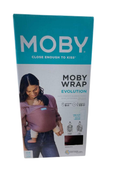 used Moby Evolution Baby Carrier, Terracotta