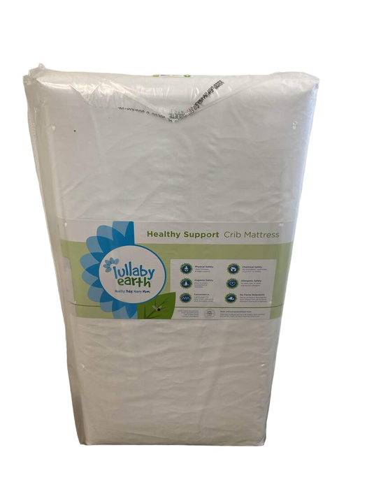 used Lullaby Earth Healthy Support 2-Stage Crib Mattress