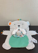 used Bright Starts Tummy Time Prop & Play Mat, Polar Bear