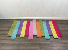 used nuLoom Pantone Colorful Stripes Kids Area Rug