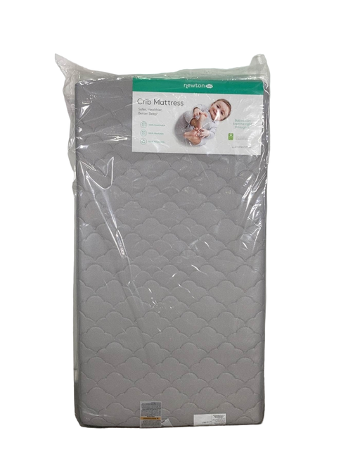 used Newton Original Crib And Toddler Mattress, Grey