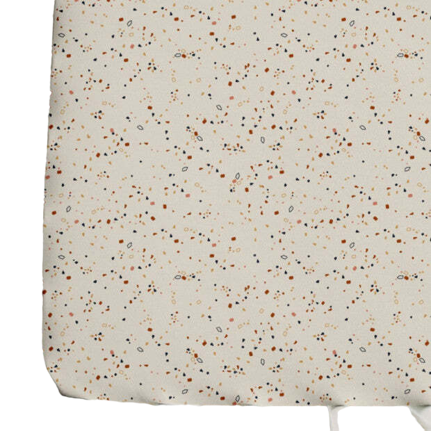 Goumikids Fitted Crib Sheet, Terrazzo