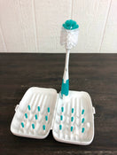 used OXO Tot On The Go Drying Rack With Bottle Brush