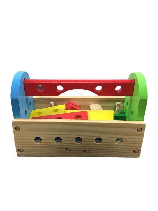 used Melissa & Doug Take-Along Tool Kit Wooden Toy