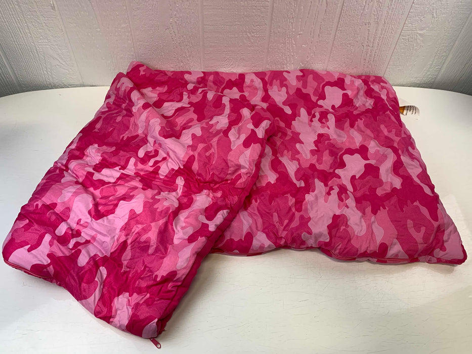 used KidKraft Sleeping Bag, Pink camo