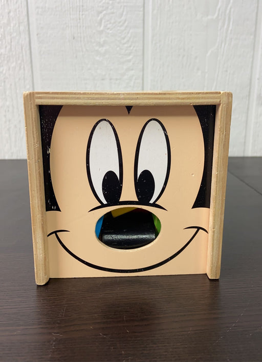 used Disney Baby Wooden Shape Sorter, Mickey