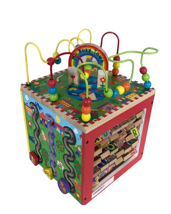 secondhand ALEX Jr. My Busy World Wooden Activity Cube