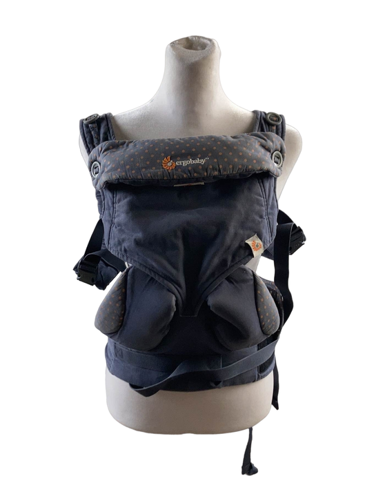 used Ergobaby Four Position 360 Baby Carrier, Dusty Blue