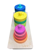 secondhand Lovevery Twist And Pivot Pattern Puzzle