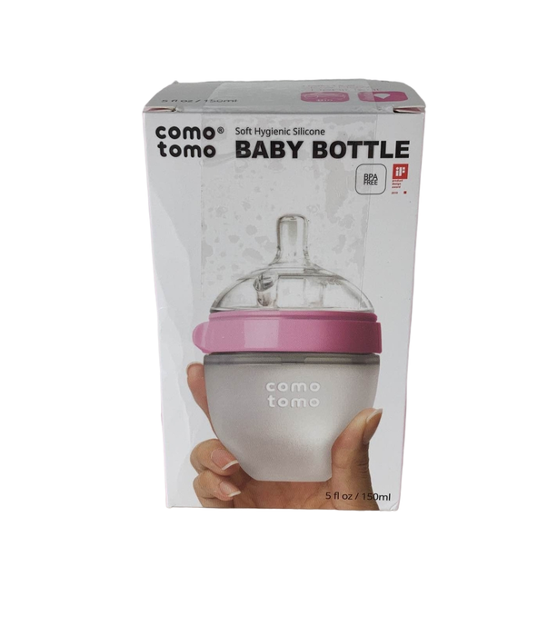 used Comotomo Bottle, Pink, 5oz