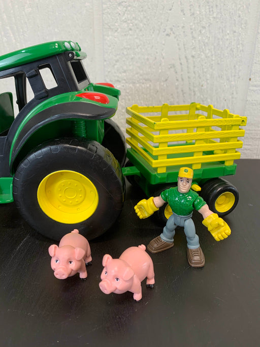 secondhand TOMY John Deere Tractor Toy