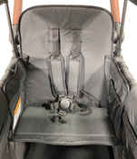 used Wonderfold W2 Luxe Multifunctional Double Stroller Wagon, Volcanic Black, 2023