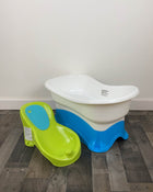 used Summer Infant Comfort Height Bath Center With Step Stool