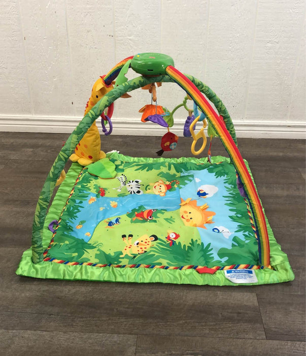 used Fisher Price Rainforest 1-2-3 Musical Gym