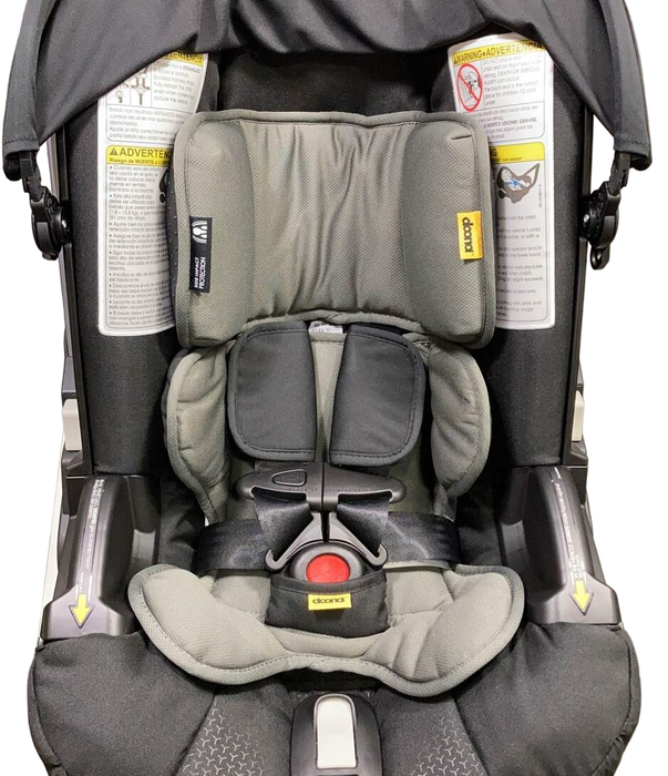 Doona Infant Car Seat & Stroller Combo, 2022, Nitro Black