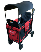 used Wonderfold W2 Original Multifunctional Double Stroller Wagon, 2021, Red