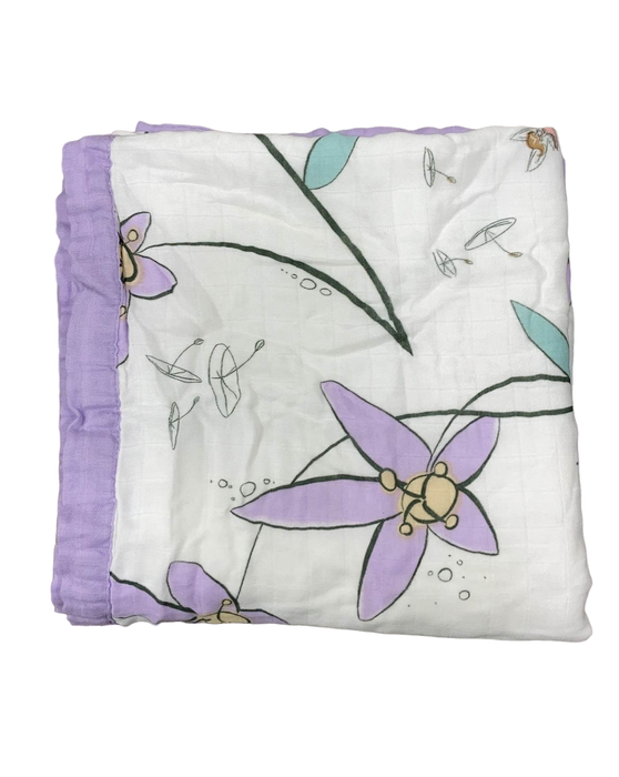 used JumpOff Jo Muslin Baby Blanket, Fairy Blossom