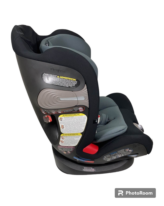 Cybex Eternis S All-In-One Car Seat with SensorSafe, 2021, Pepper Black