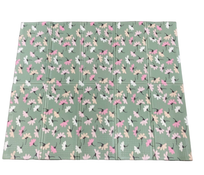 used Jumpoff Jo Large Waterproof Foam Padded Playmat, Garden Party