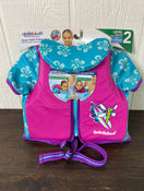 used SwimSchool Swim Trainer Vest, Pink/Aqua