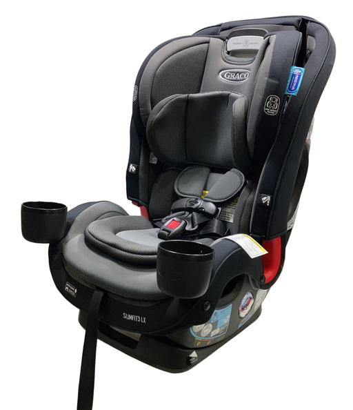 secondhand Graco SlimFit3 LX Convertible Car Seat, 2022, Stanford