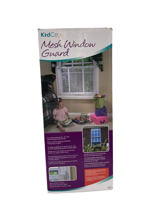 used KidCo Mesh Window Guard