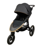 secondhand Baby Jogger Summit X3 Stroller, 2022, City Royalty/Robin Arzon - Gold Frame