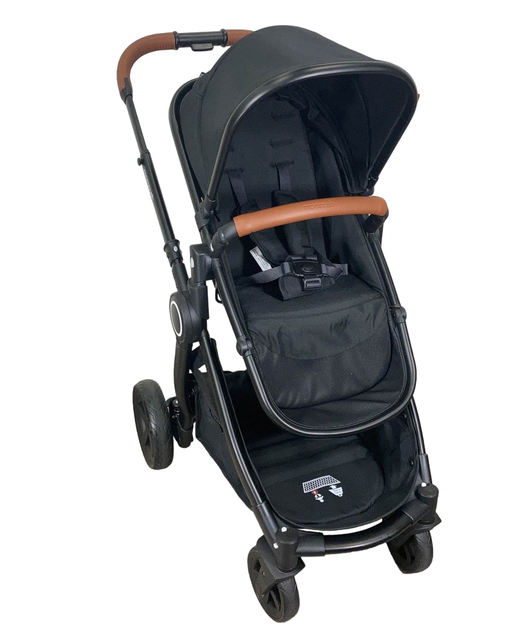 used Mompush Ultimate 2 Baby Stroller, Black with Black Frame, 2023