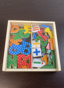 used Melissa & Doug Magnetic Wooden Numbers And Letters