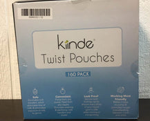 used Kiinde Twist Pouches, 6oz, 160 Pack