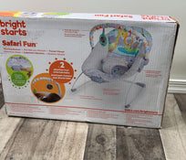 secondhand Bright Starts Safari Fun Vibrating Bouncer