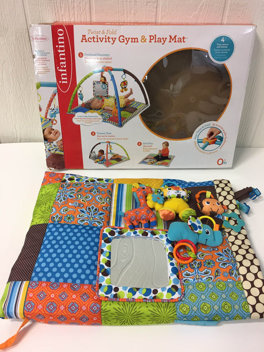 used Infantino Twist & Fold Activity Gym