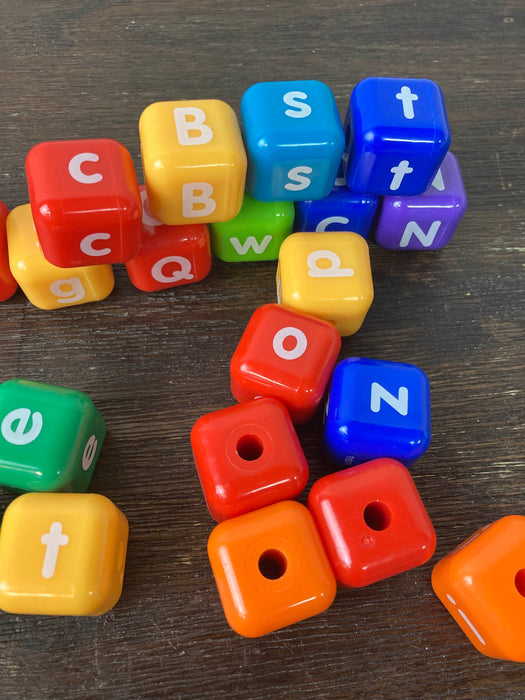 secondhand Lakeshore Giant Alphabet Beads