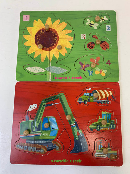 used BUNDLE Wooden Puzzles