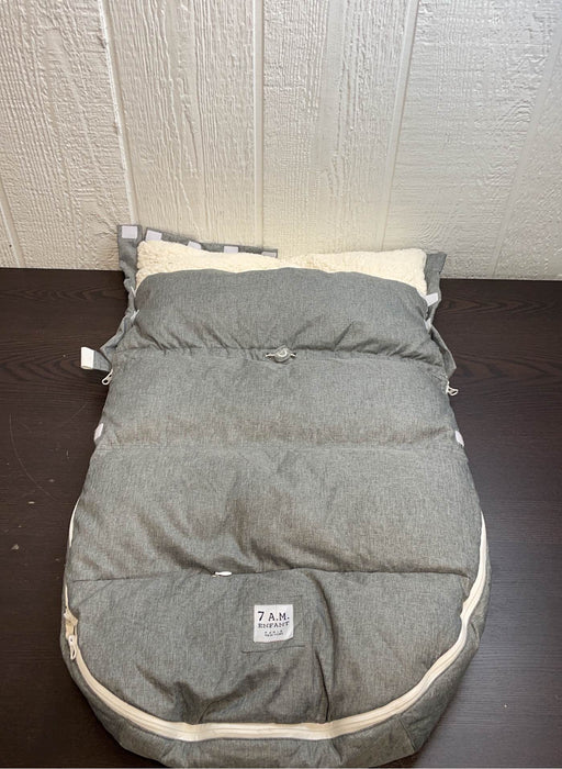 used 7 A.M. Enfant LambPOD Stroller and Car Seat Footmuff