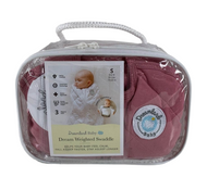 used Dreamland Weighted Swaddle, Dusty Rose, 0-6 months