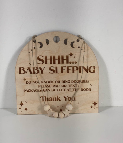 used Baby Sleeping Sign