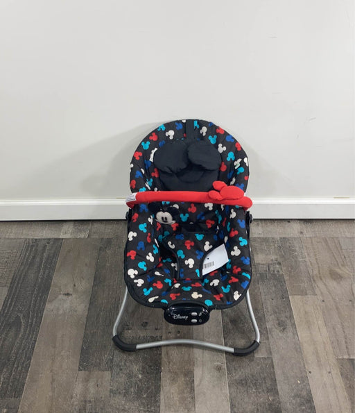 used Disney Baby Snug Fit Folding Bouncer, Mickey Mouse