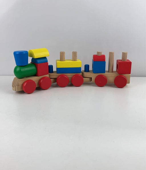 used Melissa & Doug Wooden Stacking Train