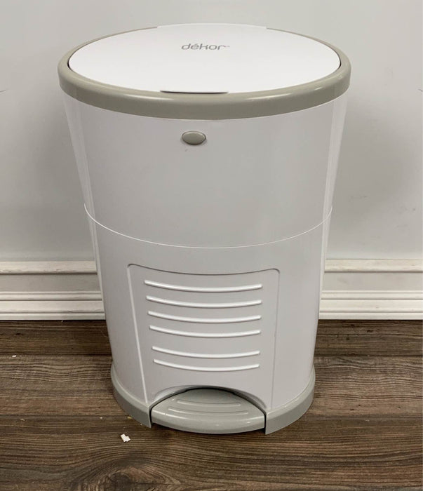 used Diaper Dekor Mini Diaper Pail, White