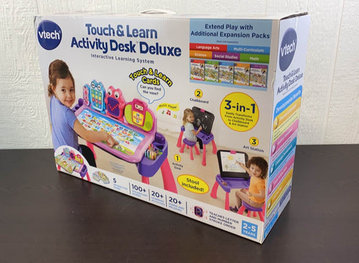 used VTech Touch And Learn Activity Desk, Deluxe