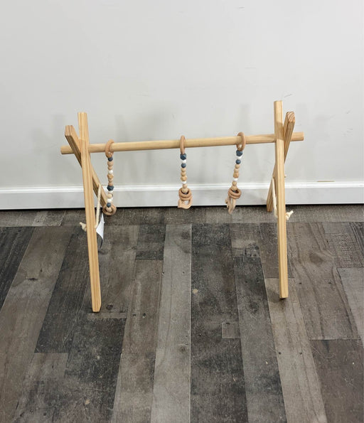 used Poppyseed Play Wooden Baby Gym