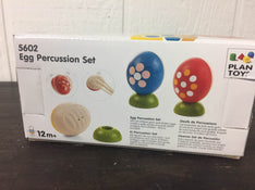 secondhand Plan Toys Egg Percussion Set