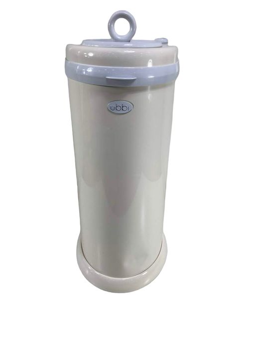 used Ubbi Diaper Pail, Ivory