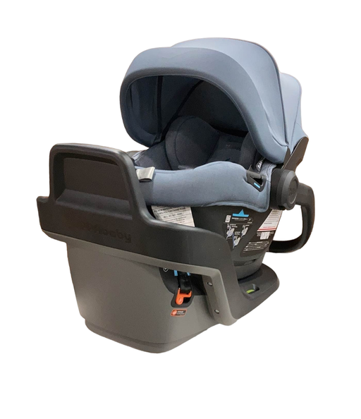 secondhand UPPAbaby MESA MAX Infant Car Seat and Base, 2023, PureTech Gregory