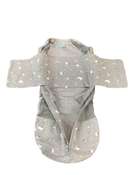 secondhand Happiest Baby Sleepea Swaddle, Small, Graphite Gray Planets