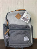 used Eddie Bauer Terrain Backpack Diaper Bag, Grey