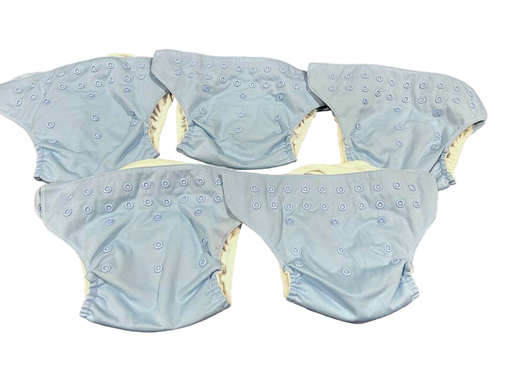 secondhand BumGenius One-Size Pocket Diapers, 5pk With Inserts