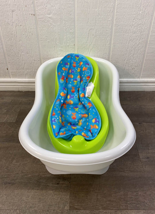 secondhand Summer Infant Comfort Height Bath Center With Step Stool